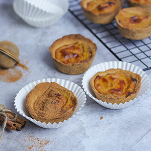 Pasteis de Nata S/ Açúcares Adicionados