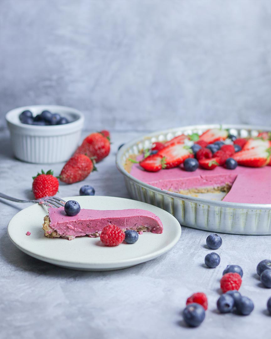 Tarte de Frutos Vermelhos S/ Açúcares Adicionados Tarte de Frutos Vermelhos S/ Açúcares Adicionados
