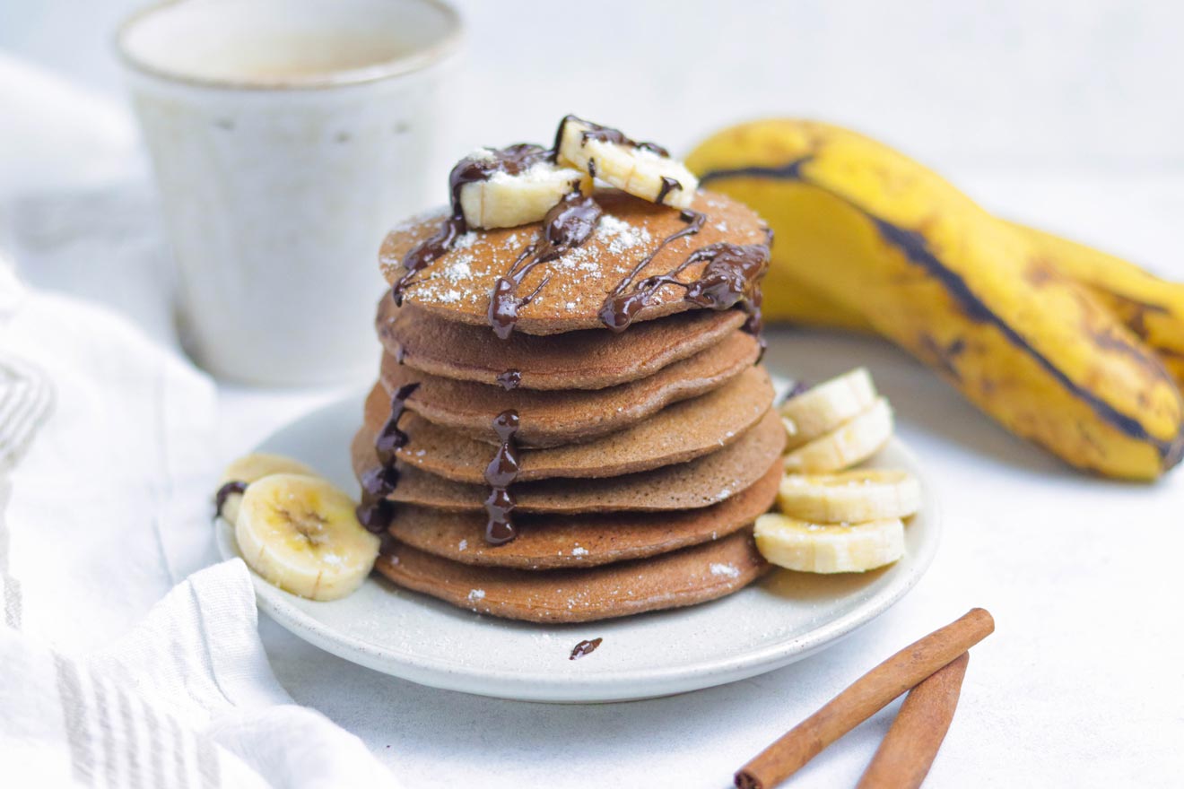 Panquecas de Canela e Cacau Panquecas de Canela e Cacau