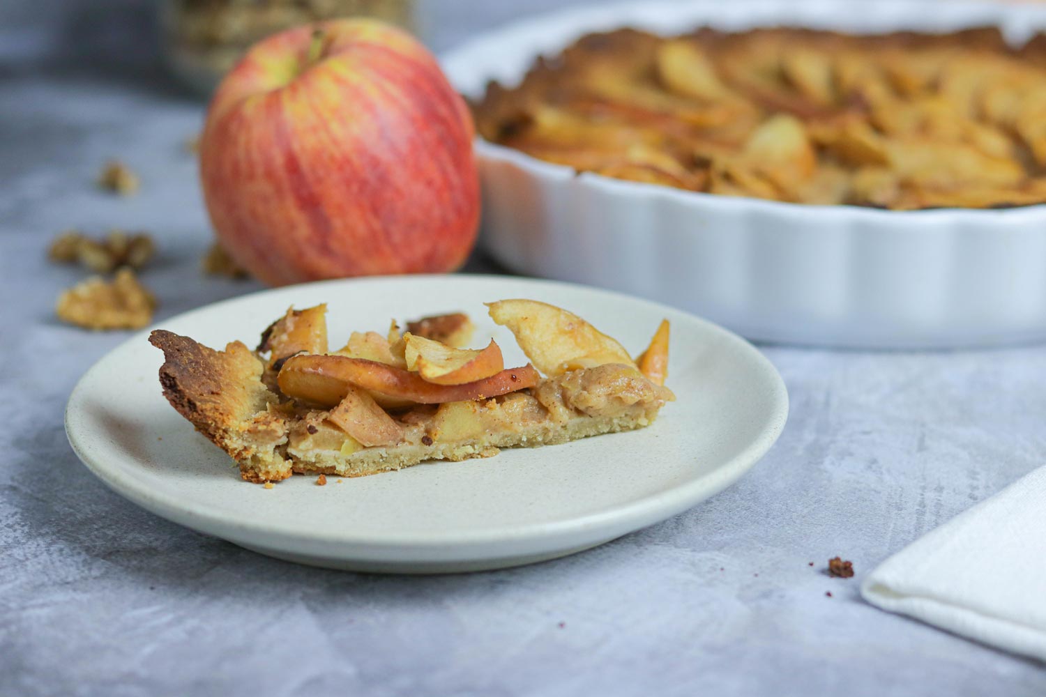 Tarte de Maçã Saudável