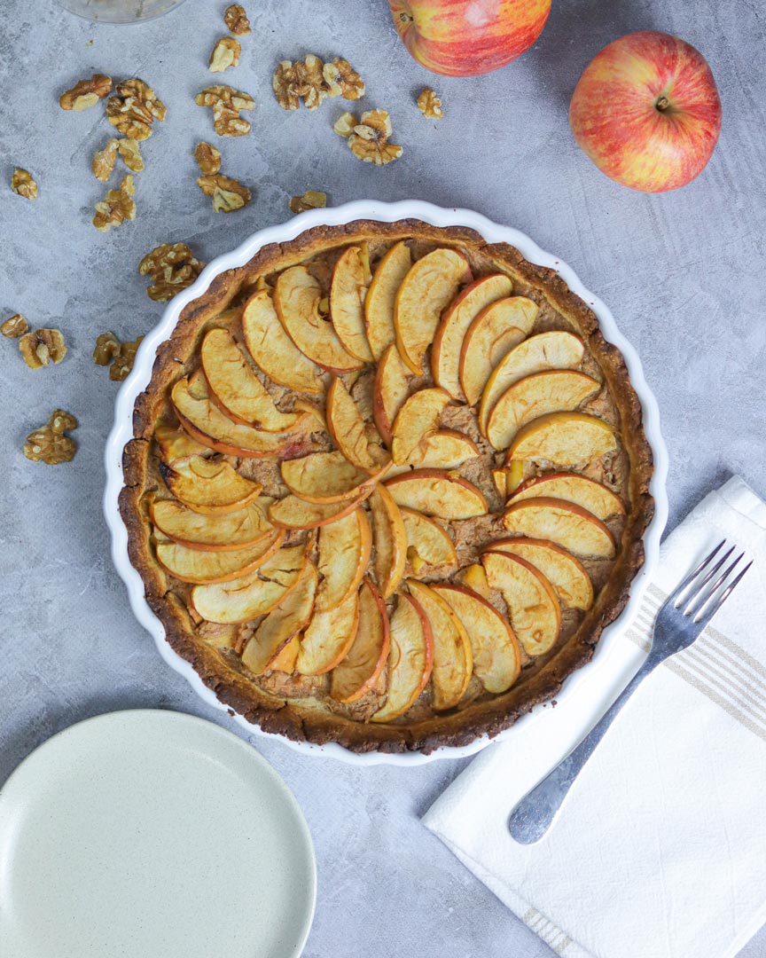 Tarte de Maçã Saudável