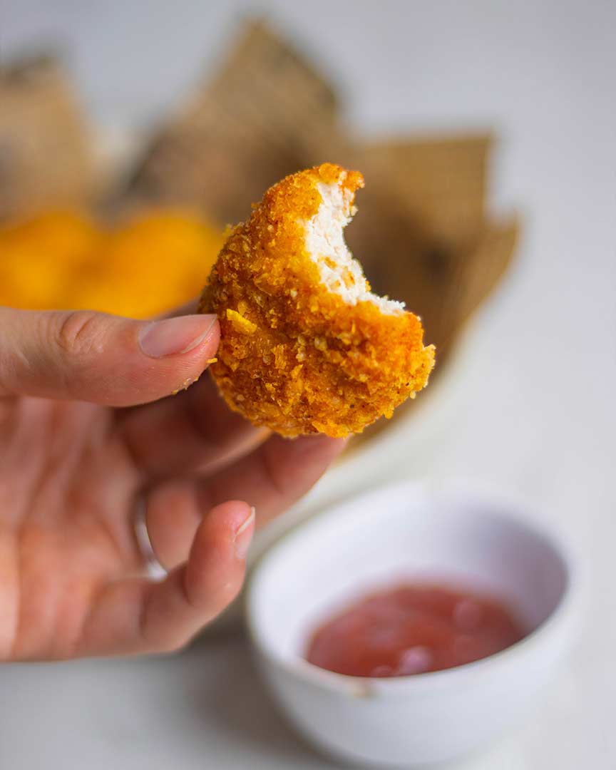 Nuggets de Frango Saudáveis e Fáceis Nuggets de Frango Saudáveis e Fáceis