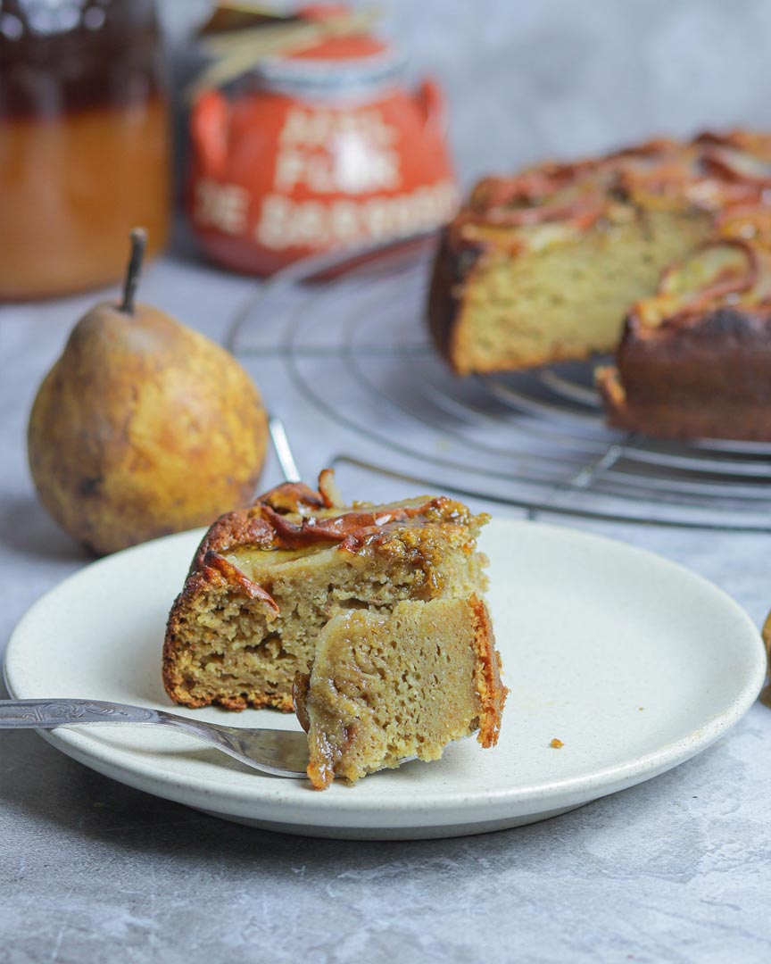 Bolo de Pera e Mel