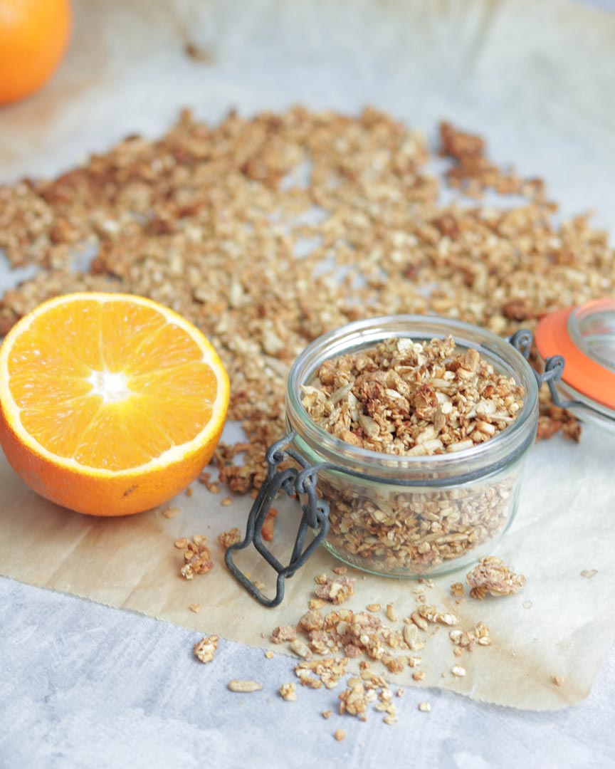 Granola de Laranja e Canela Granola de Laranja e Canela