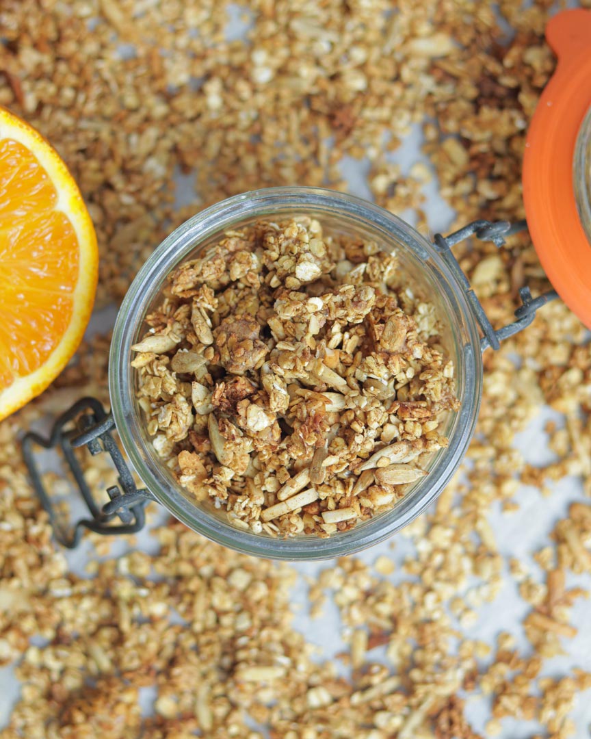 Granola de Laranja e Canela Granola de Laranja e Canela