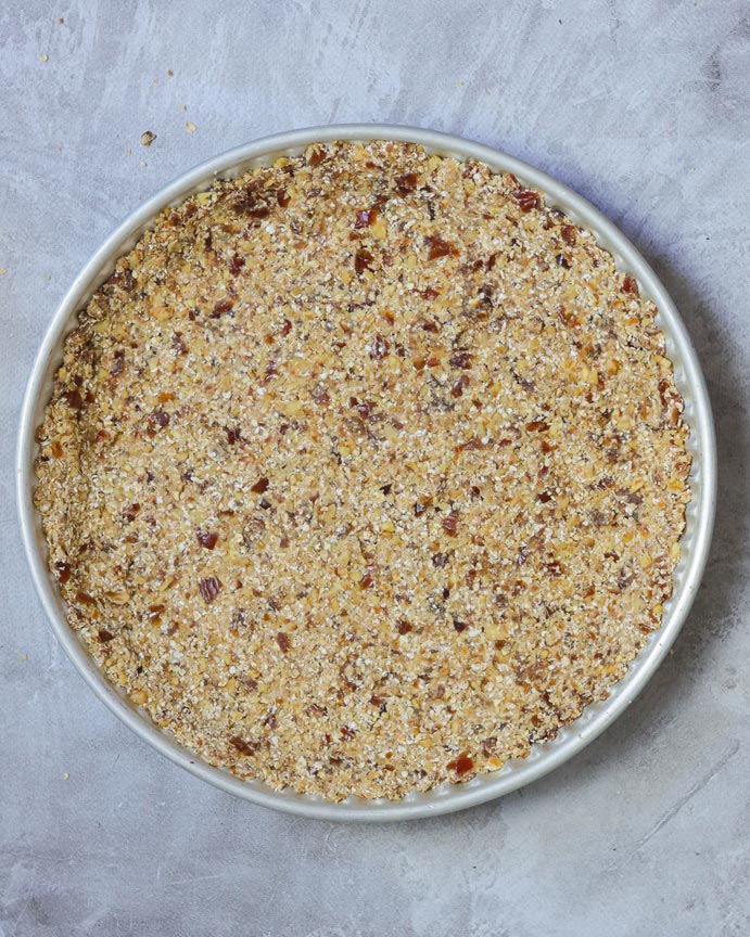 Tarte de Pêssego Vegan Tarte de Pêssego Vegan