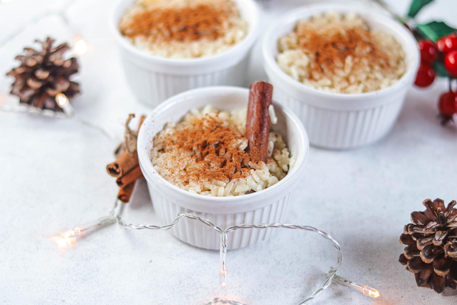 Arroz Doce Baixo em Açúcares e Vegan
