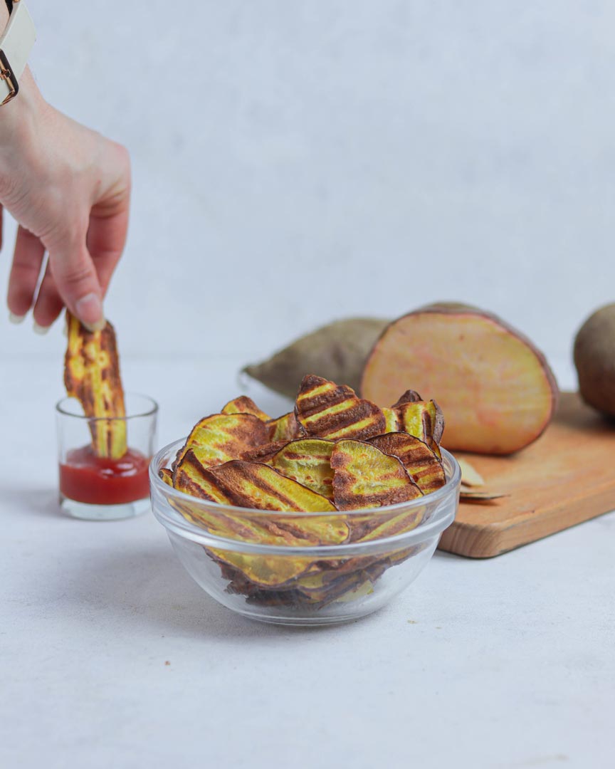 Batatas "Fritas" Saudáveis Batatas "Fritas" Saudáveis